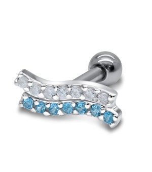 Beautiful Crystal Ear Piercing TIP-2709